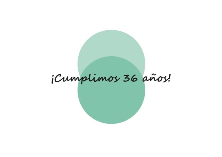 ¡Felices 36 años!
