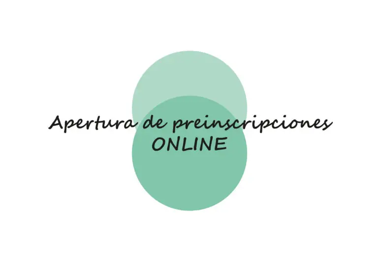Apertura de preinscripciones ONLINE