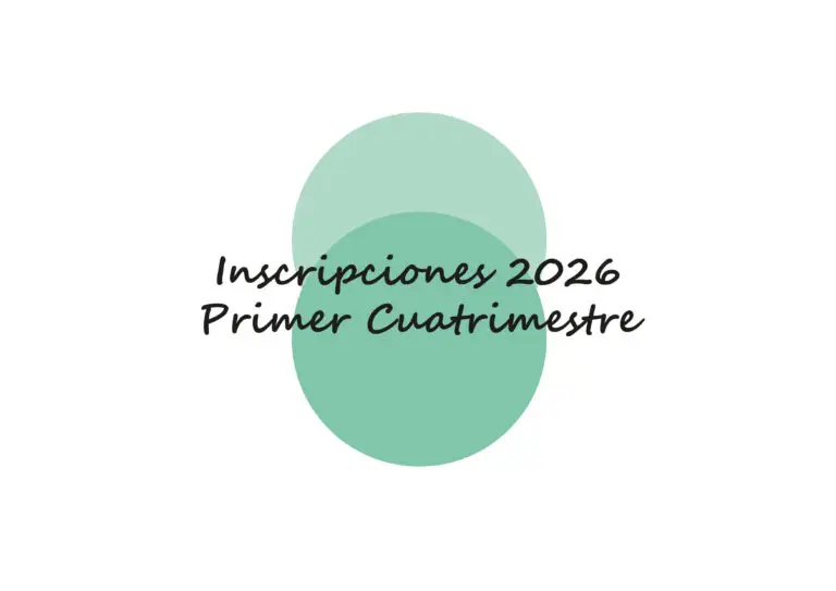 Inscripciones 2026: Primer Cuatrimestre