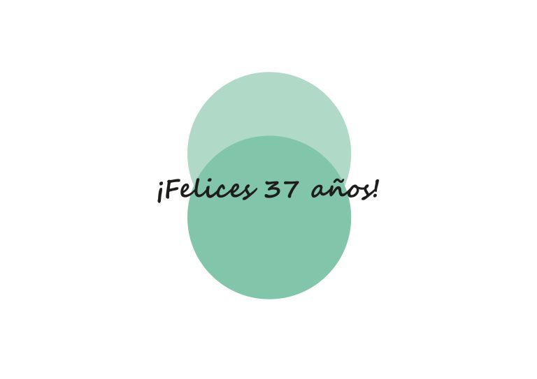 ¡Cumplimos 37 años!